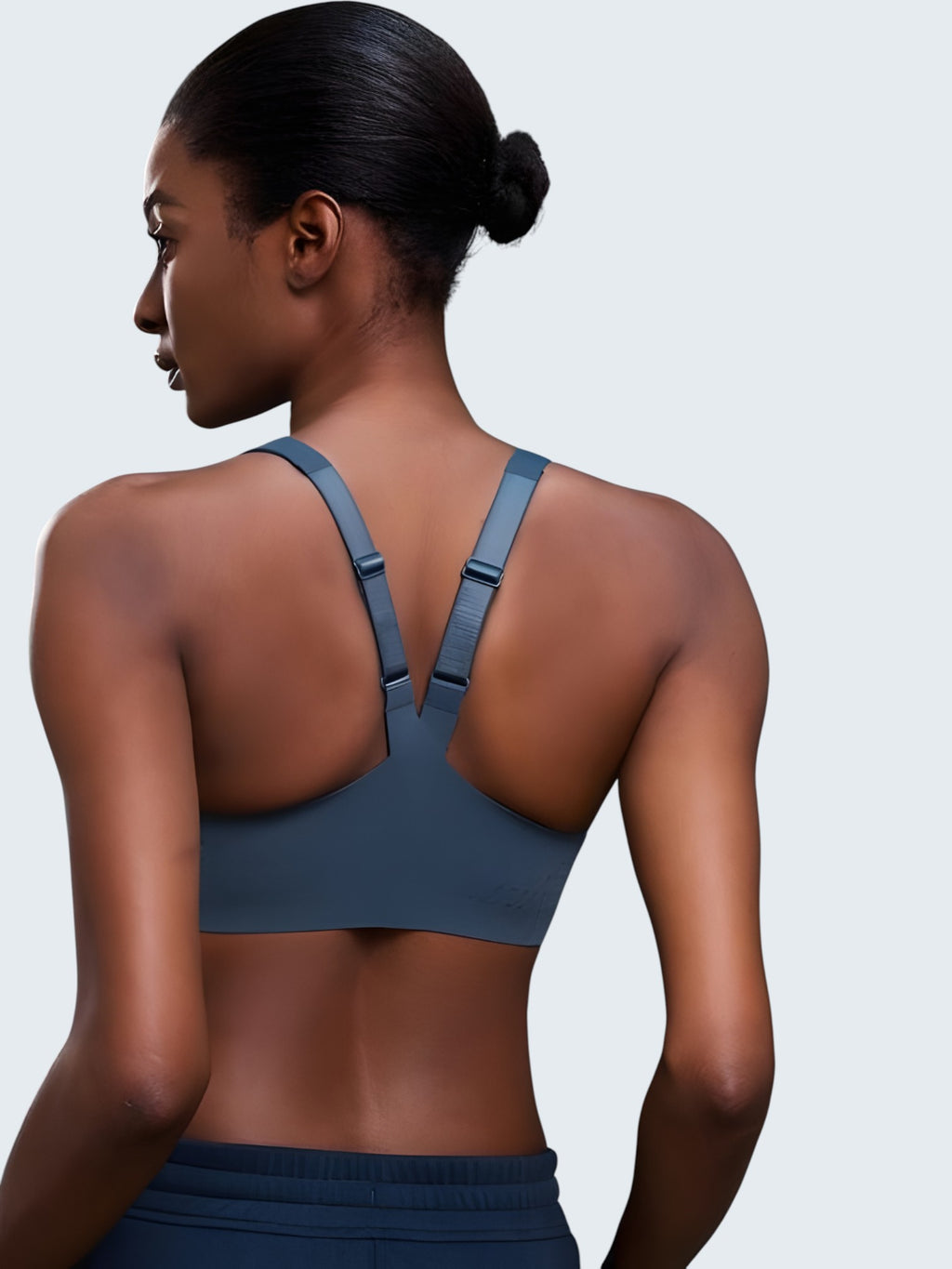 Bra Deportivo con Cierre y Tirantes Ajustables